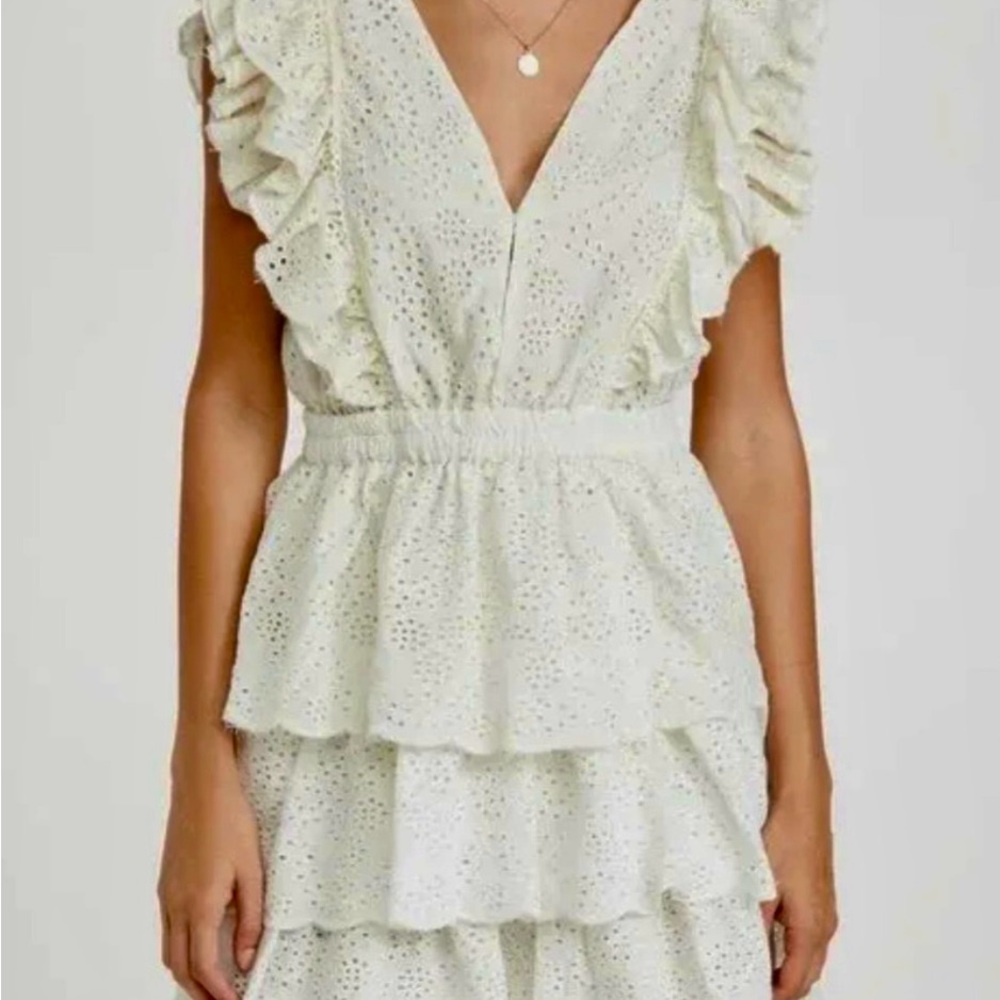 Adorable White Eyelet dress